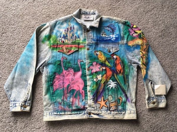 Кастом джинсовой куртки