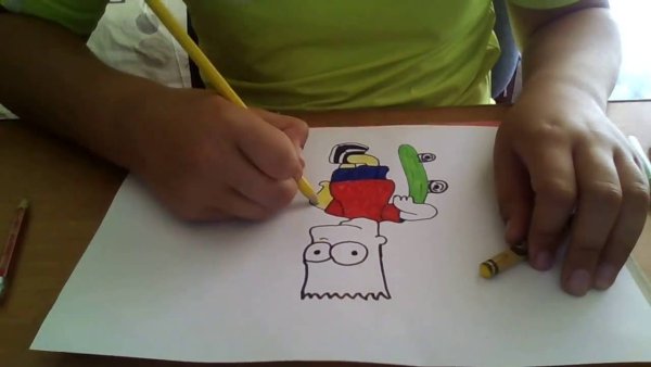 Простой рисунок Валеры