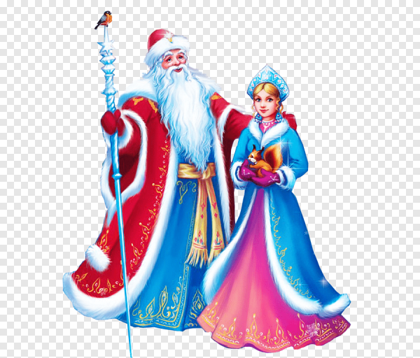 Векторное изображение Деда Мороза и Снегурочки