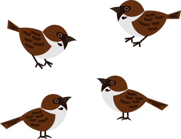 Птенцы в гнезде для детей