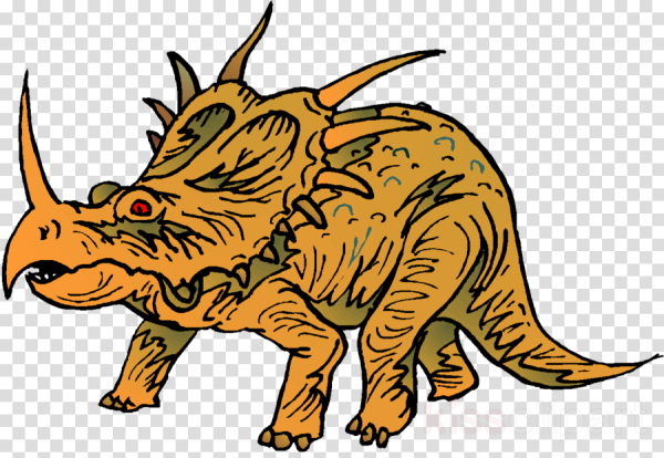 Динозавры вектор Трицератопс