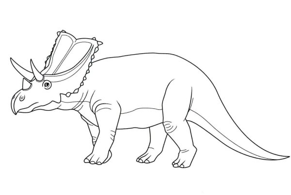 Травоядные динозавры раскраска