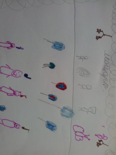 Рисунок к произведению Моцарта маленькая ночная Серенада