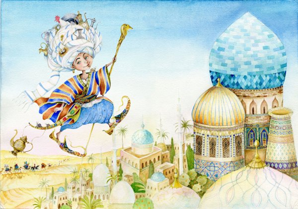 Вильгельм Гауф маленький МУК иллюстрации