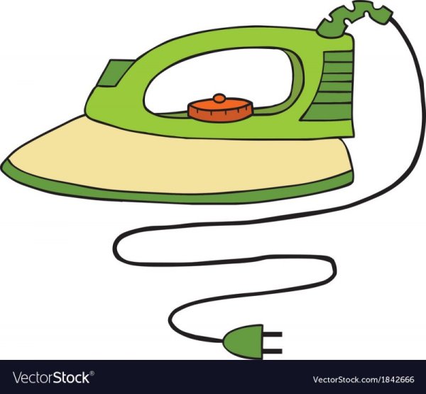 Утюг рисунок для детей