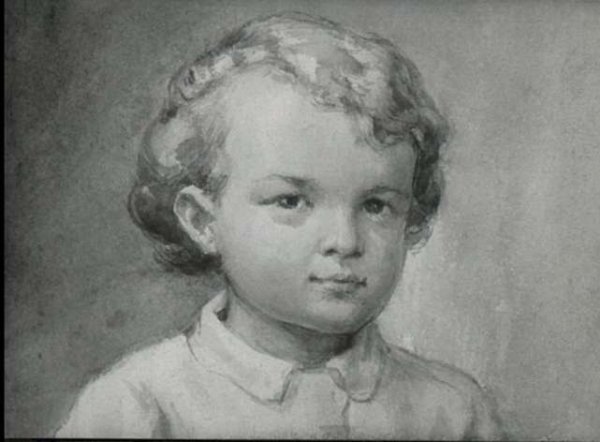 Портрет маленького Пушкина