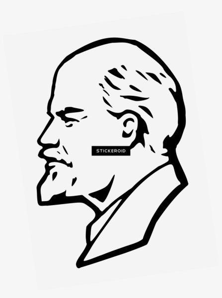 Ленин рисунок простой