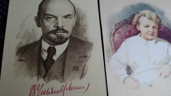 Володя Ульянов в детстве