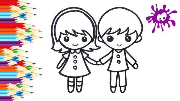 Человечек девочка