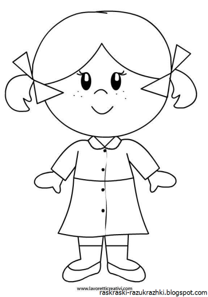 Картинки для детей раскраски для девочек