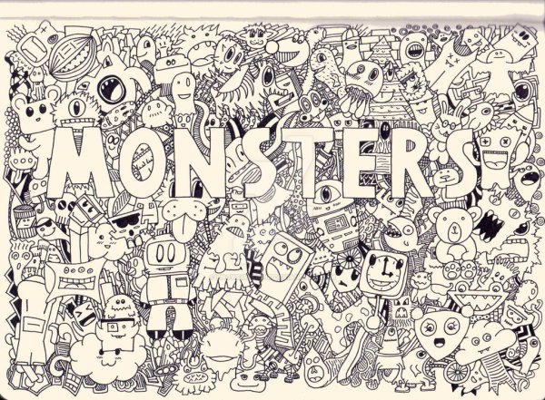 Раскраска скетчбук