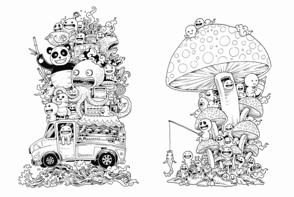 Прикольные раскраски для мальчиков