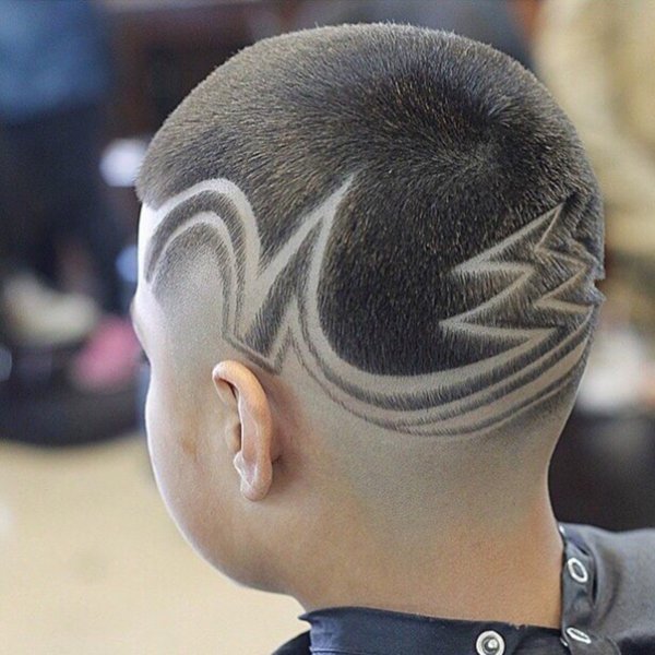 Креативные стрижки для мальчиков