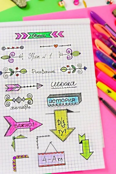 Оформление тетради