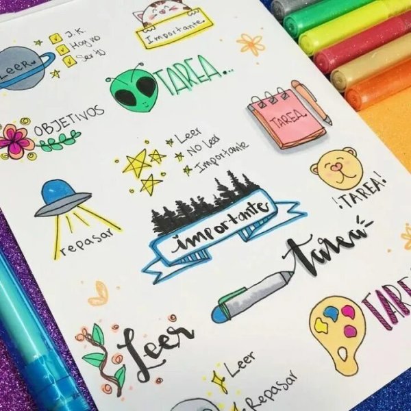 Красивое оформление тетради