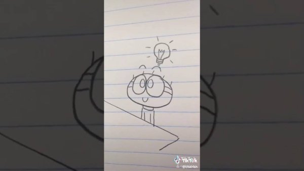 Рисунки из тикктокка для срисокви