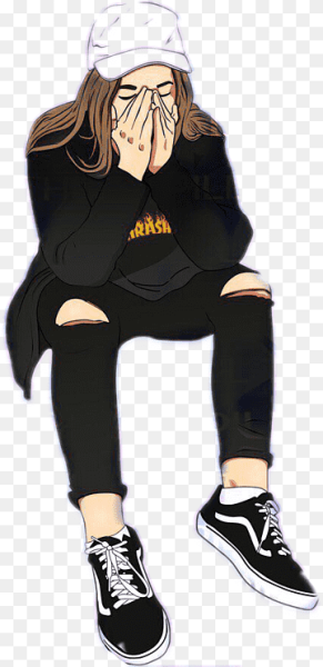 Нарисованный модник