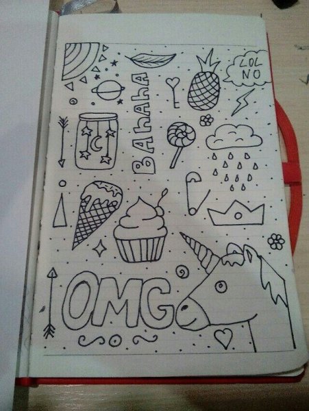 Лёгкие рисунки для скетчбука карандашом