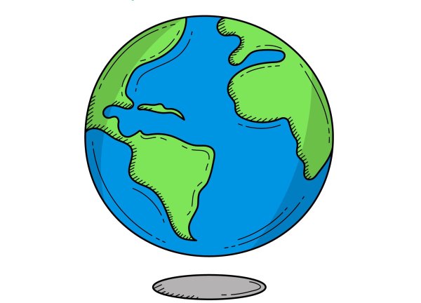 Земля рисунок