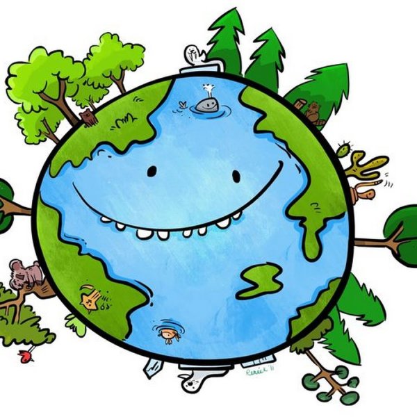 Планета земля рисунок