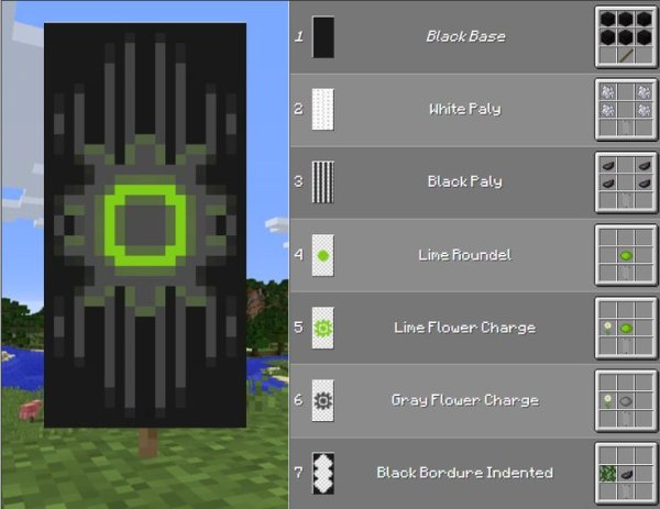 Флаги в МАЙНКРАФТЕ