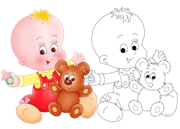 Младенцы отрисовки