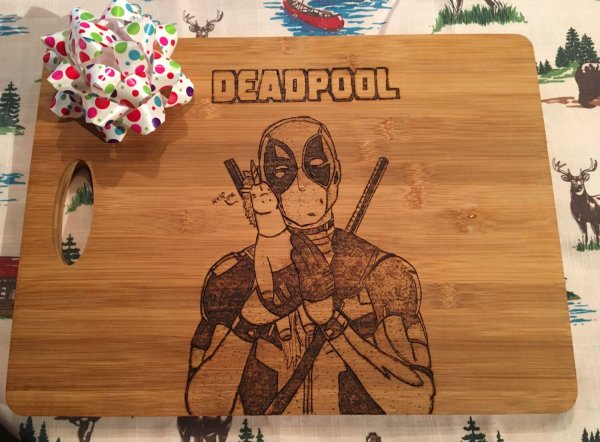 Выжигание на доске