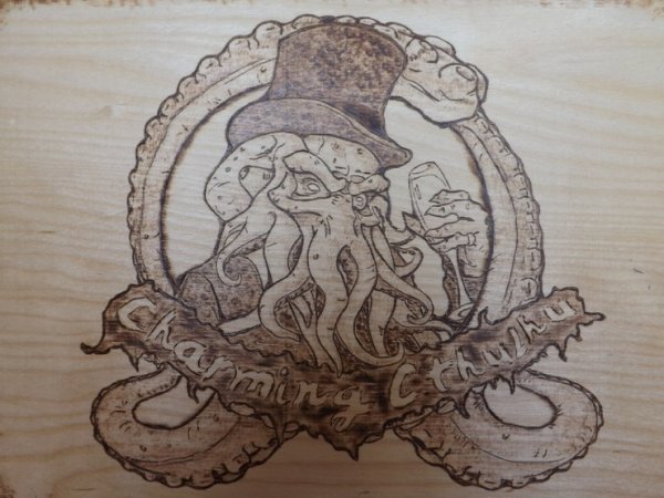 Собака для выжигания по дереву