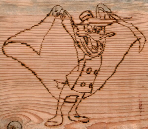 Трафареты для пирографии по дереву