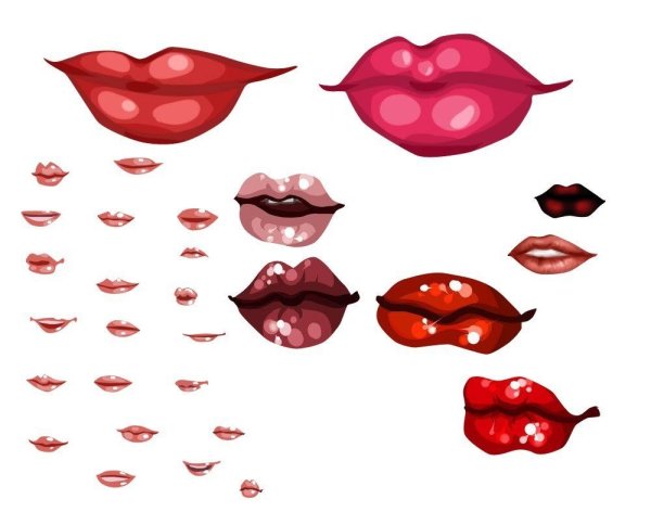 Рисовка губ