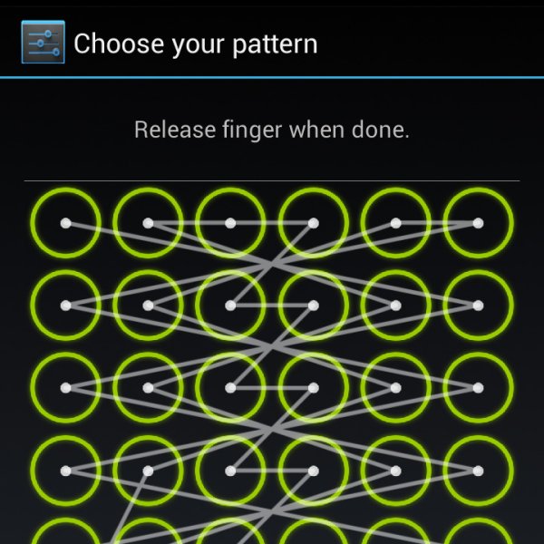 Сложный графический ключ