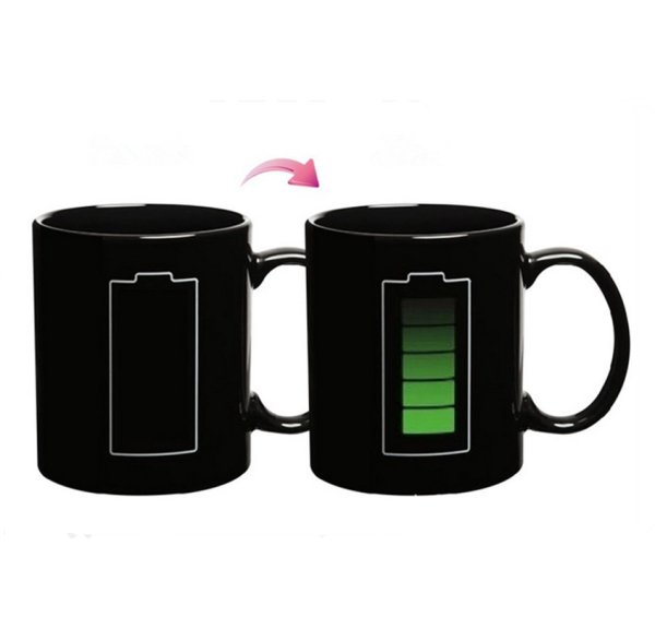 Кружка-хамелеон батарейка