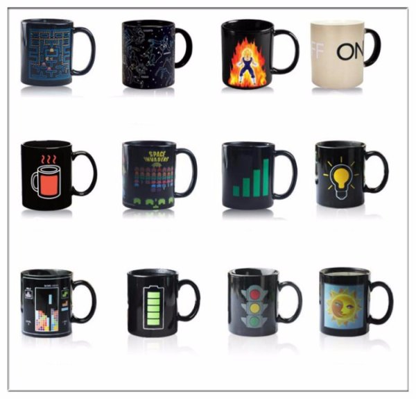 Кружка с рисунком при нагревании