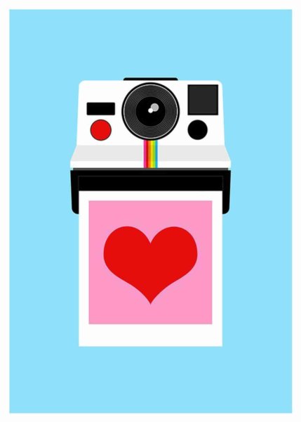 Полароиды рисунки