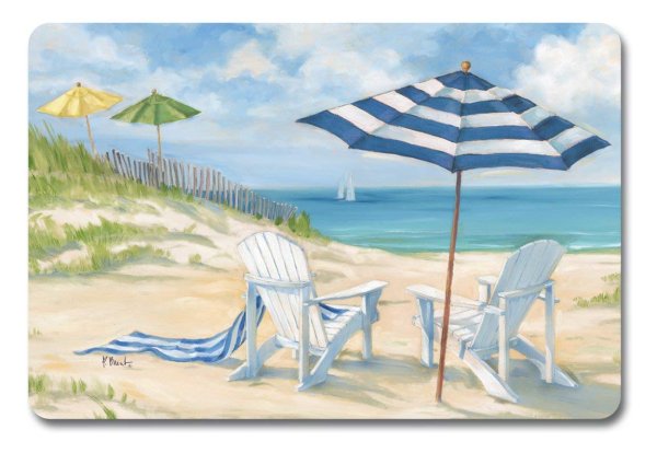 Нарисованный пляж