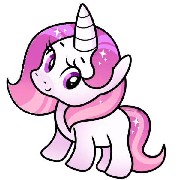 СВГ Единорог