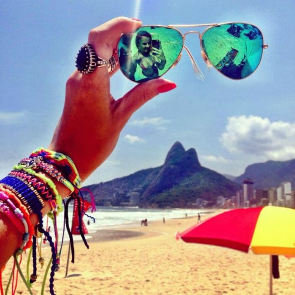 Рисование на пляже