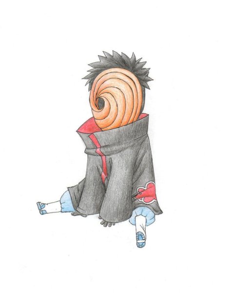 Тоби Наруто без маски маленький