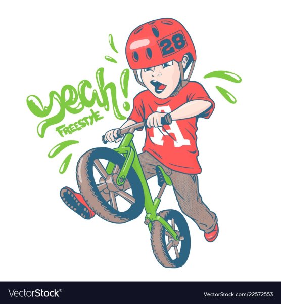 Беговел детский нарисованный