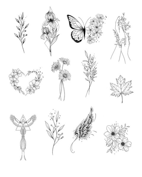 Маленькие тату