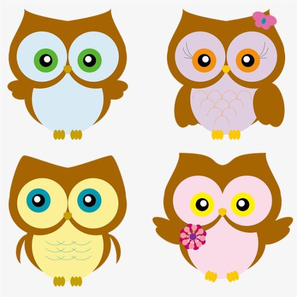 Рисунок Совы карандашом для срисовки