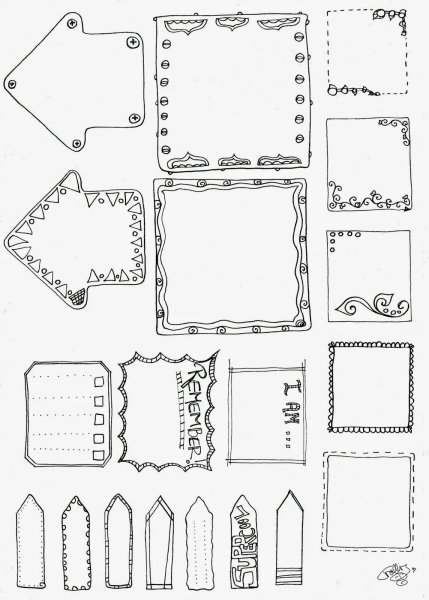 Рамки для ежедневника