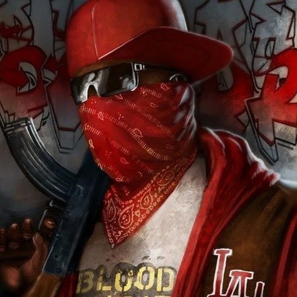 Дракон на Красном фоне