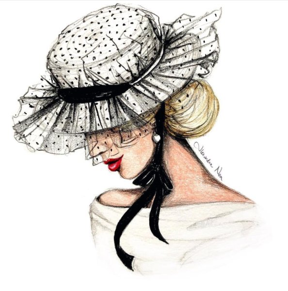 Нарисовать шляпу