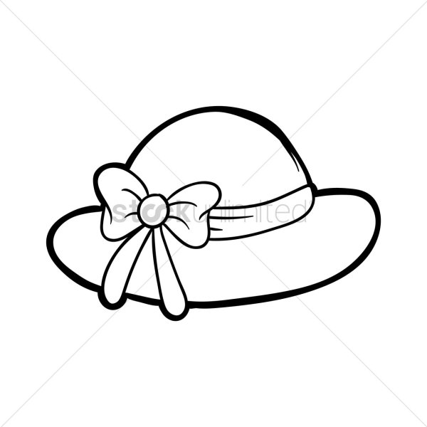 Эскиз шляпы