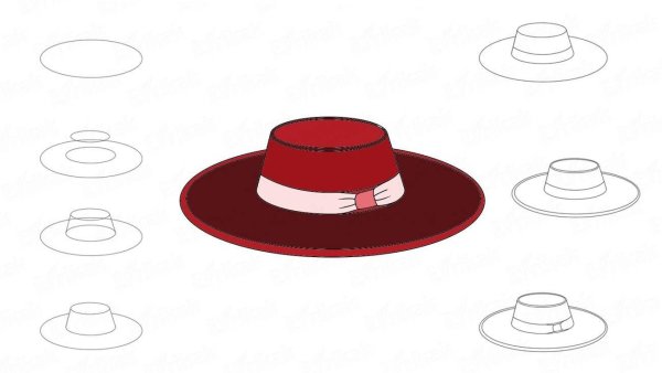 Нарисовать панамку