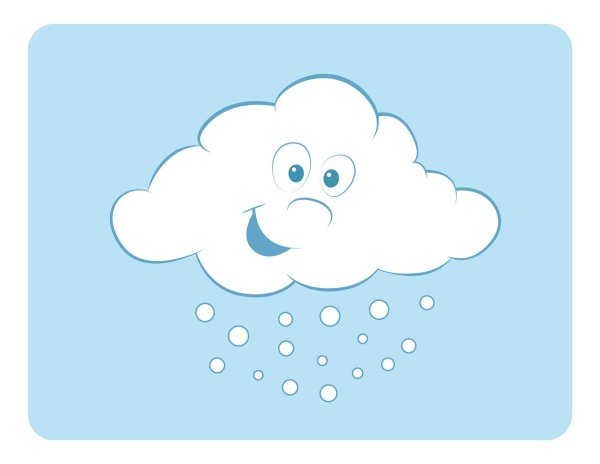 Облачко рисунок