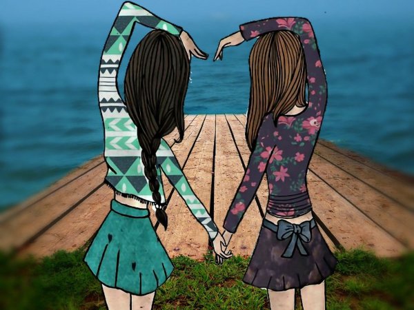 Два парня арты