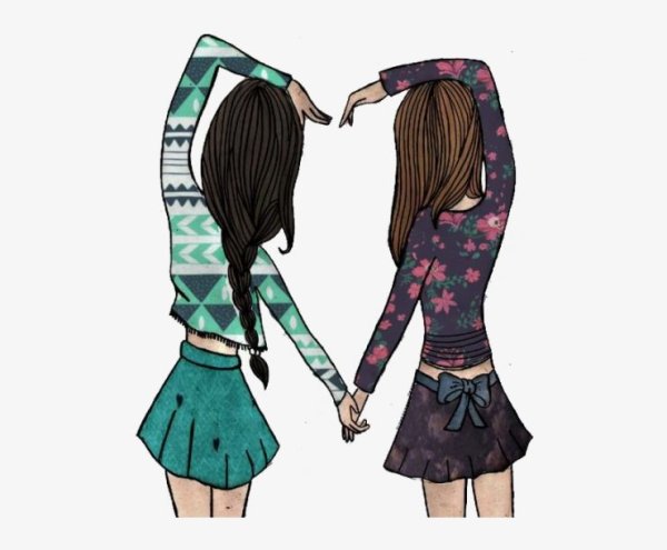 Милые рисунки для подруги