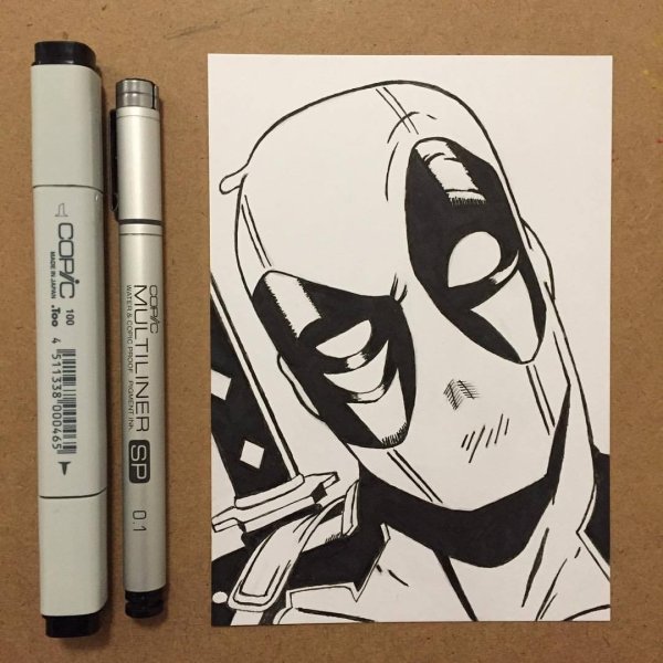 Рисунки фломастерами